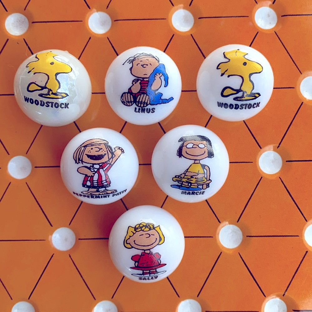 Marbles of Peanut Characters
